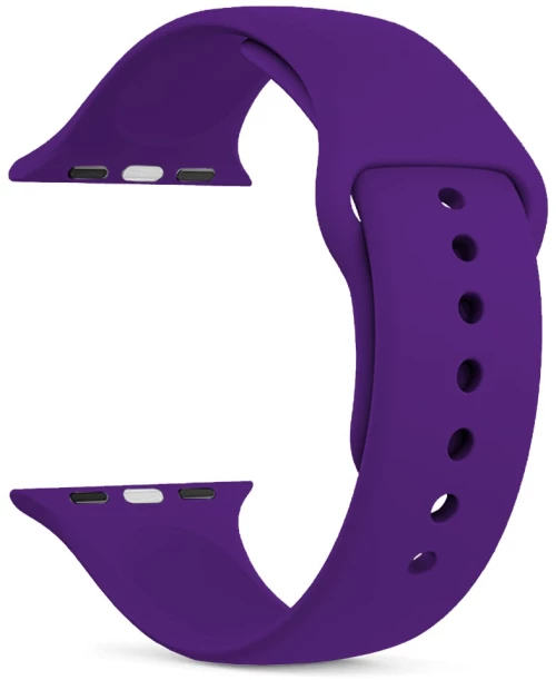 Watchband Noozy 38mm/40mm/41mm για Apple Watch 1/2/3/4/5/6/7/8/9/se/ultra 1/ultra 2 Μωβ Silicon Band