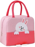 Ισοθερμική Τσάντα Φαγητού  7Lt Amber | Pink Bunny 3D