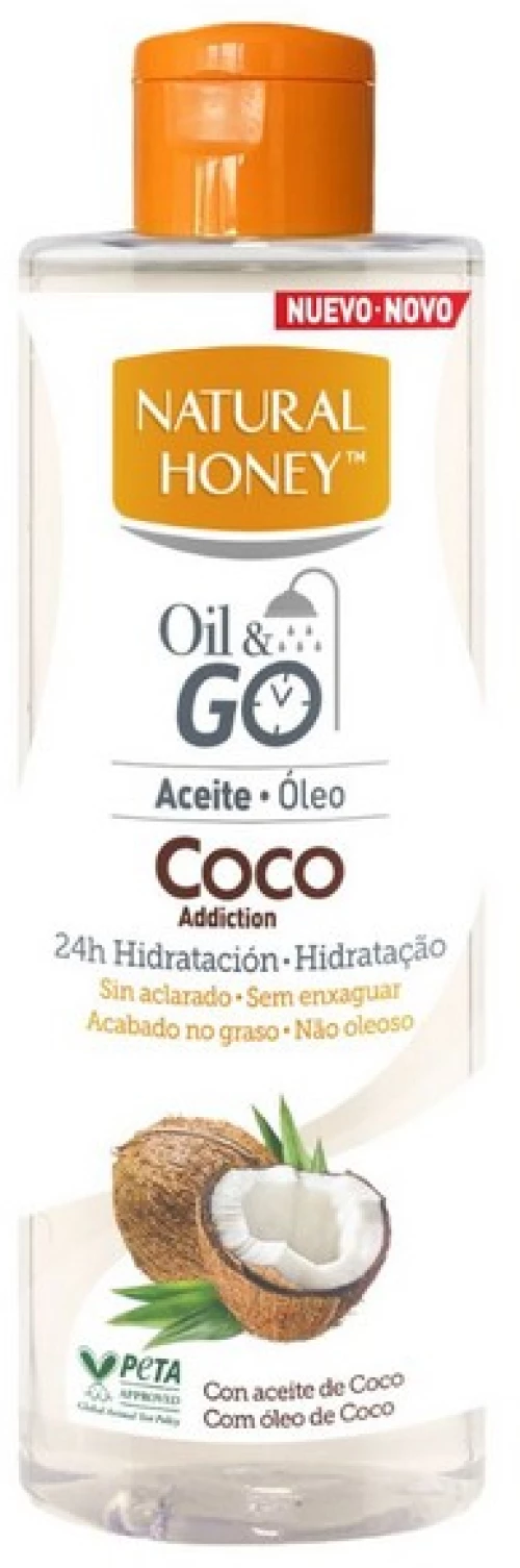 Natural Honey Oil & Go Coconut Body Oil 250ml
