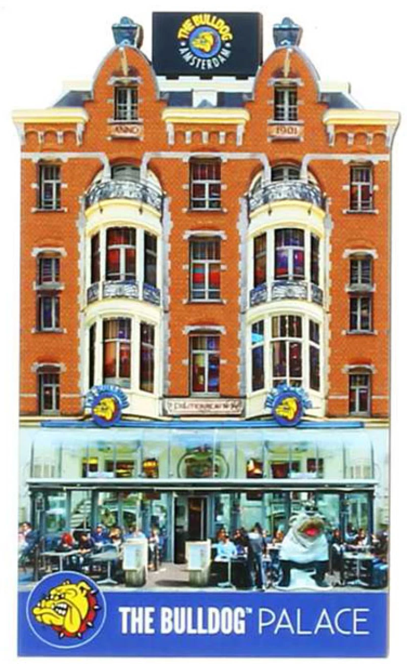 The Bulldog Amsterdam Διακοσμητικό Μαγνητάκι - The Palace
