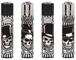 Clipper Αναπτήρας Μεγάλος - Party Skulls