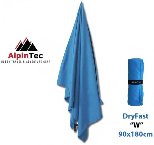 Πετσέτα Dryfast W Microfiber AlpinTec Κωδ. WMSXXL-BE Μπλε
