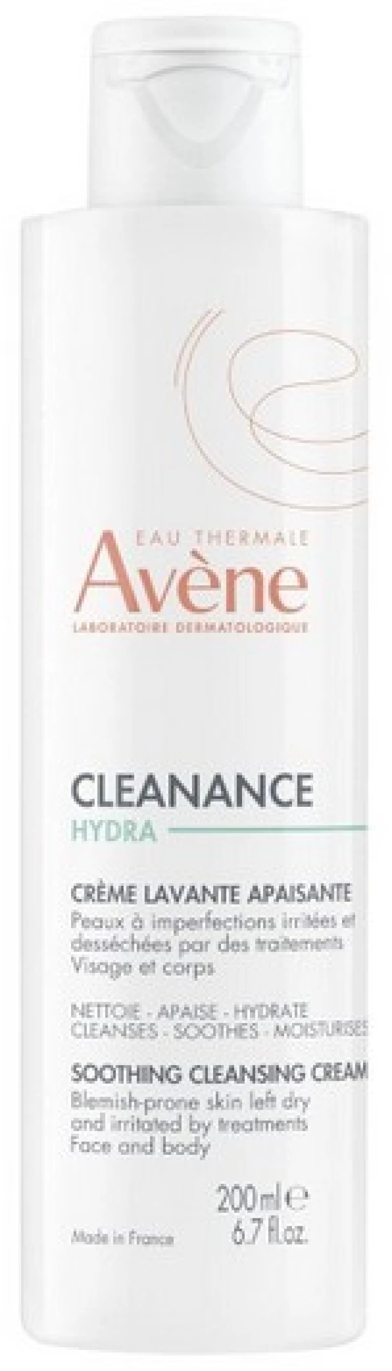 Avene Cleanance Hydra Lavante Apaisante Cleansing Cream 200ml