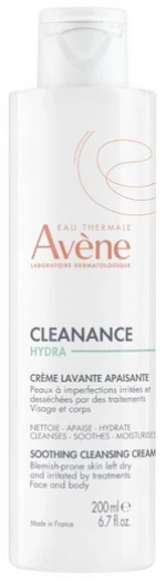 Avene Cleanance Hydra Lavante Apaisante Cleansing Cream 200ml