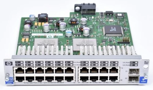SWITCH HP PROCURVE GL 20-PORTS GIGABIT, 2xSFP ETHERNET MODULE