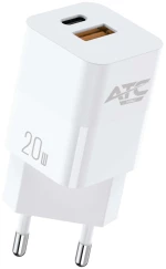 ATC-CHF5a Mini PD Fast Charger 20W Λευκό