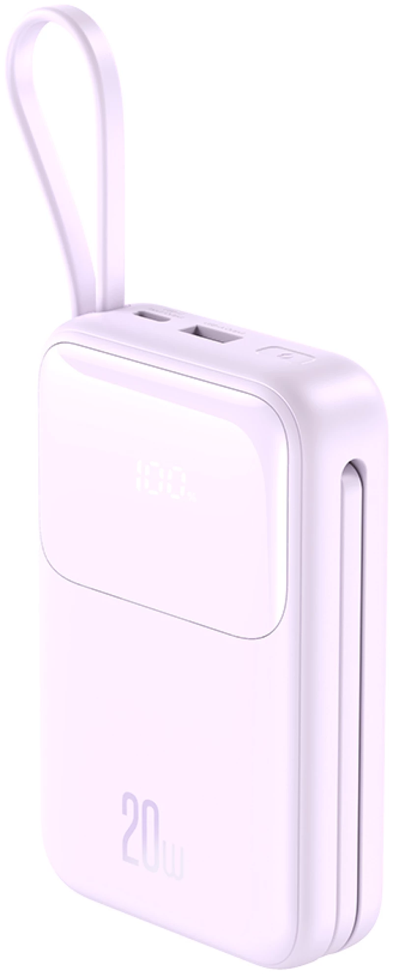 XO PR234 22.5W+PD20W Powerbank γρήγορης φόρτισης 20000mAh (Μωβ)