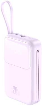 XO PR234 22.5W+PD20W Powerbank γρήγορης φόρτισης 20000mAh (Μωβ)