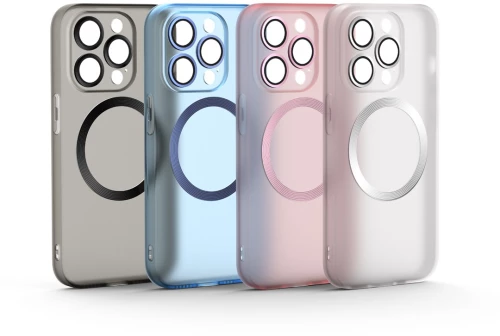 XO-K22 iPhone15 Pro Max 6.7" Δακτύλιος TPU θήκη Λευκό