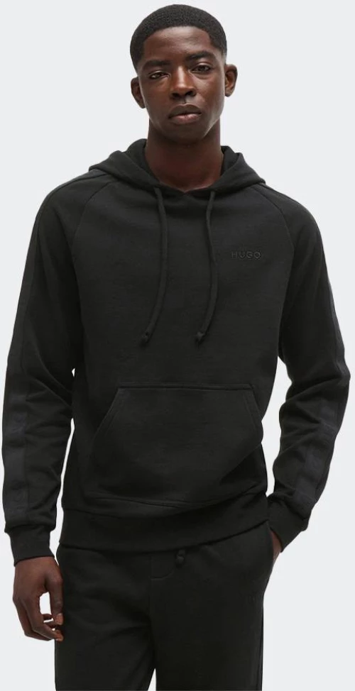 HUGO Tonal Logo Hoodie - 50520502-001