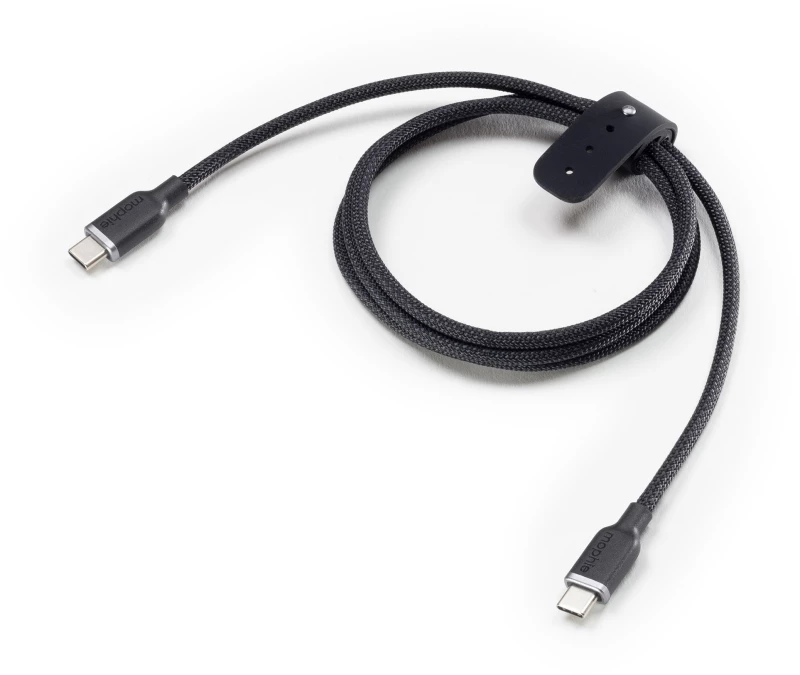 Mophie Charge Stream Καλώδιο φόρτισης USB-C to USB-C 2 μέτρα – λευκό braided