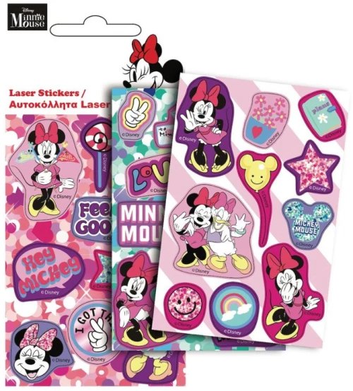 Aυτοκόλλητα Gim Laser Minnie Πολύχρωμα 773-14210