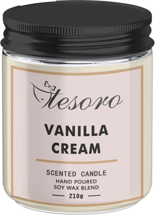 Κερί Αρωματικό Tesoro Vanilla Cream 582356 - Vanilla
