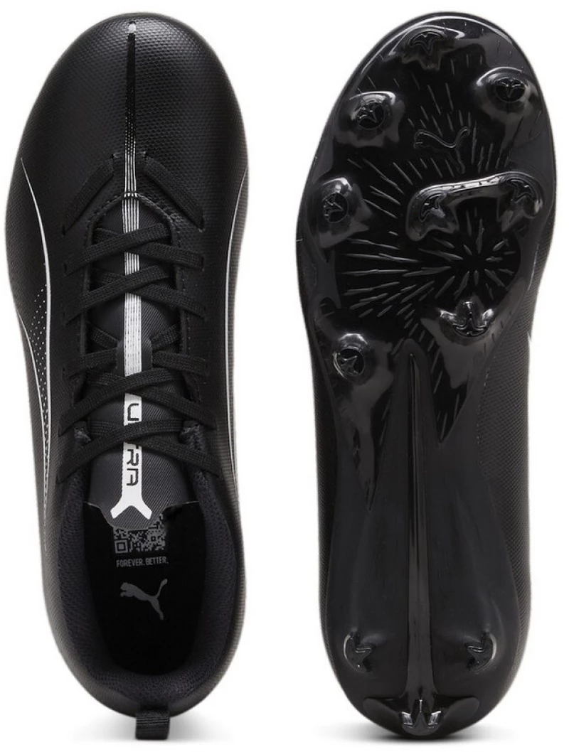 PUMA ULTRA 5 PLAY FG/AG Jr 107695-02 PUMA Μαύρο