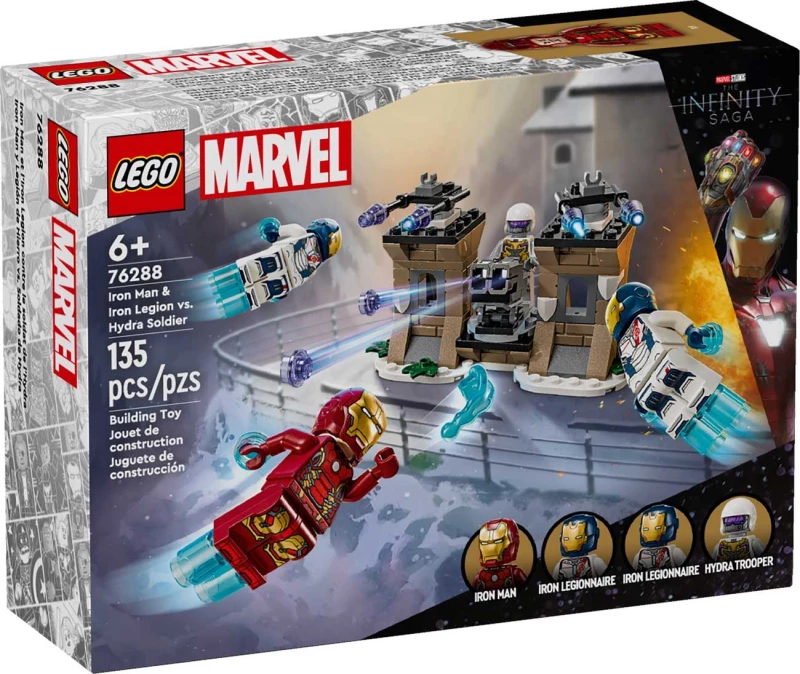 LEGO 76288 - LEGO MARVEL SUPER HEROES - Iron Man & Iron Legion vs. Hydra Soldier