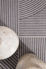 Χαλί μηχανής 160x230 Organic 591 GREY Royal Carpet