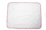 Αδιάβροχο Σελτεδάκι 67x90Floral 61 Λευκό/Κοραλί βαμβακερό Dimcol