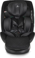 Cangaroo Castor Καθισματάκι Αυτοκινήτου i-Size με Isofix Μαύρο 0-36 kg