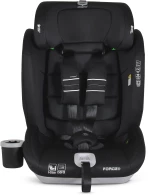 Cangaroo Force Καθισματάκι Αυτοκινήτου i-Size με Isofix Μαύρο 9-36 kg