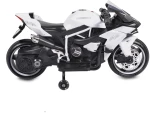 Παιδική Μηχανή Ninja Duo Ηλεκτροκίνητη 12 Volt Λευκή