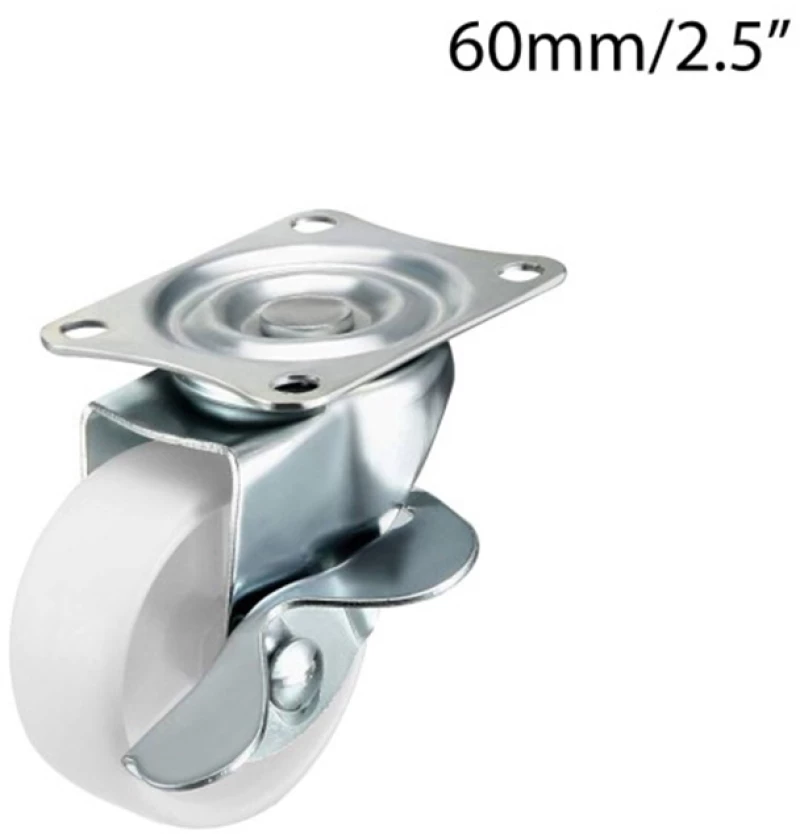 Ρόδα Περιστρεφόμενη 60mm/2.5" με Φρένο 1τμχ 1199-56