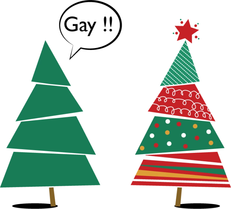 Gay Christmas Tree