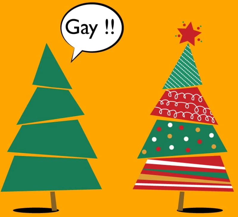 Gay Christmas Tree