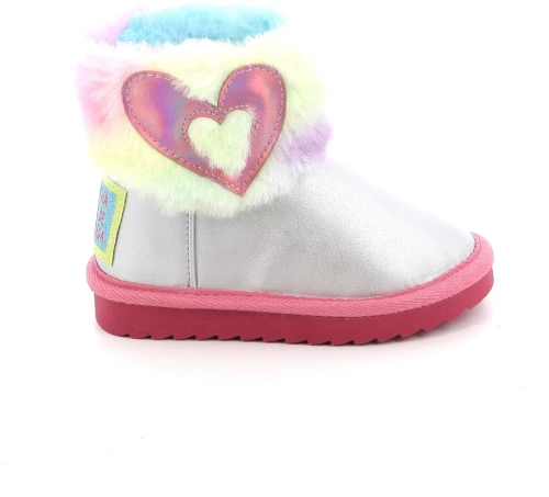 Παιδικό Μποτάκι για Κορίτσι Agatha Ruiz De La Prada Χρώματος Ασημί 241988-B