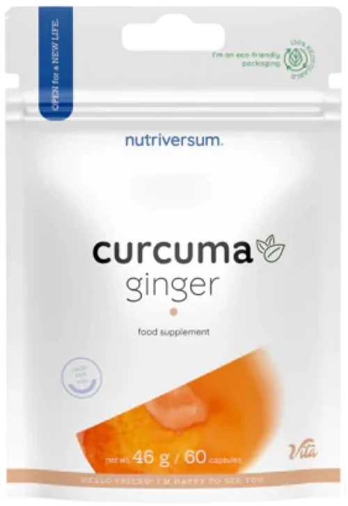 Nutriversum Curcuma Ginger [60 Κάψουλες]