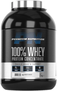 Premium Nutrition 100% Whey Protein Concentrate [2000 Γραμμάρια] Μπισκότα με κρέμα