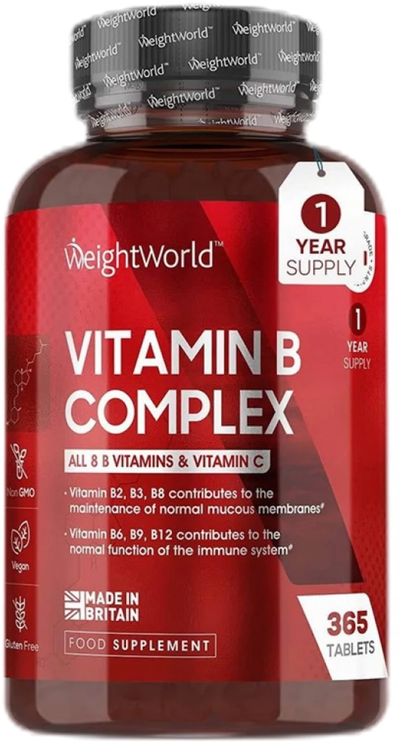 Weight World Vitamin B-Complex [365 Ταμπλέτες]