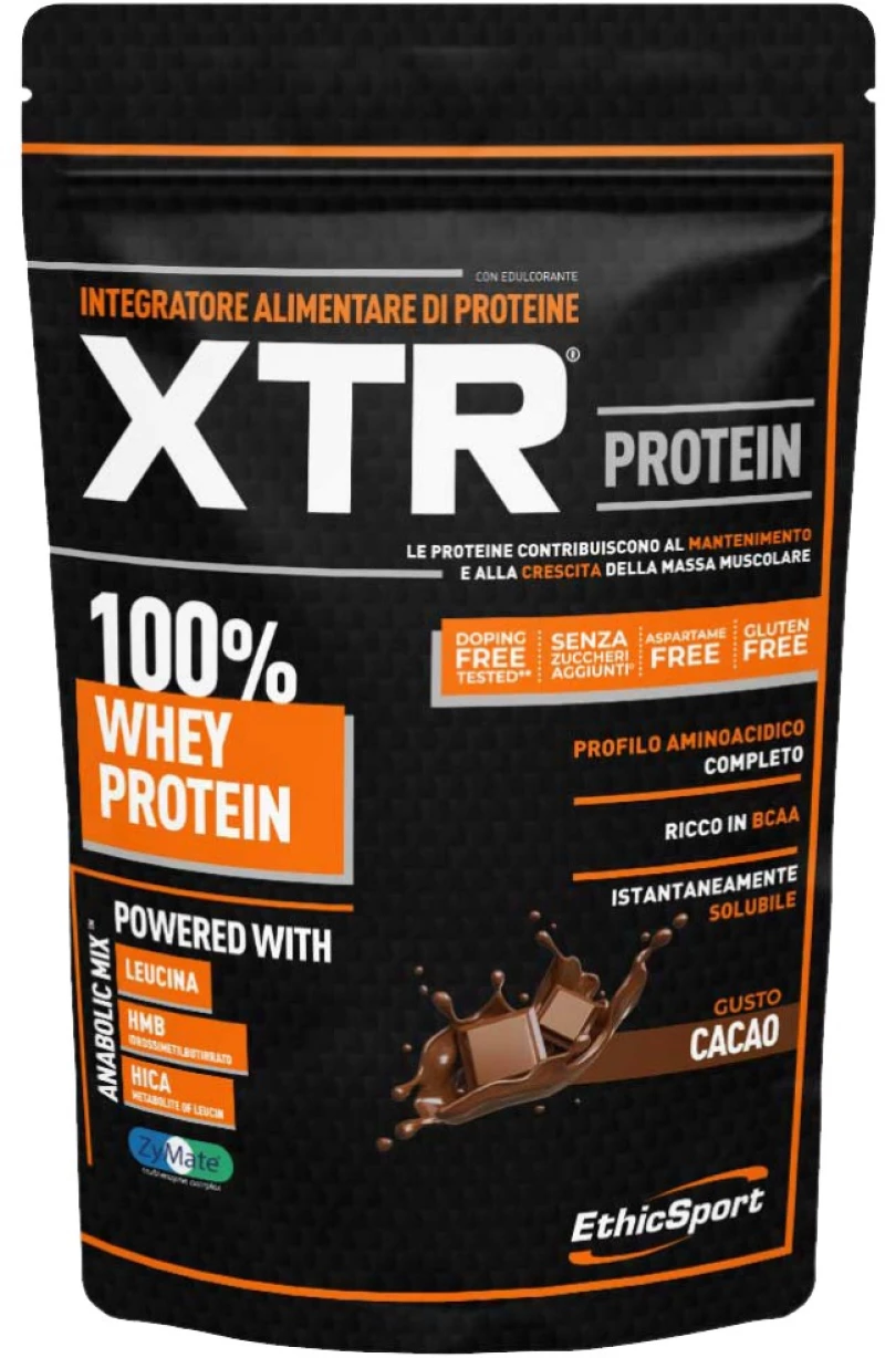 EthicSport XTR 100% Whey | with AnabolicMix & ZyMate [500 Γραμμάρια] Κακάο