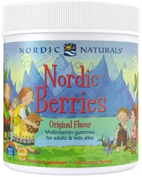 Nordic Naturals Nordic Berries Multivitamin [120 Τσίχλες] Μυρτίλος