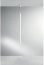 Φωτιστικό Δαπέδου Led-Gravity-PT-BCO Led 1728lm 3000K/4000K/6500K 120x6x6 White Luce Ambiente Design