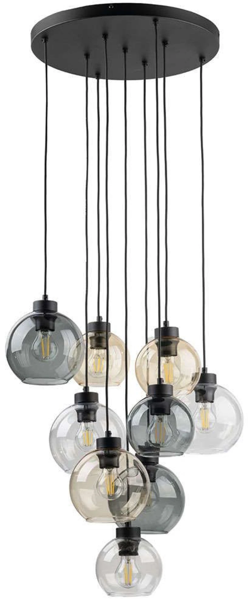 Φωτιστικό Οροφής Cubus Mix 10247 58x58x140cm 9xE27 15W Multi TK Lighting