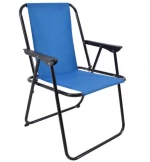 Καρέκλα Παραλίας 805501 53x58x75cm Blue-Black Ankor