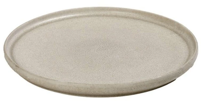Πιάτο Ρηχό Noah TAP105K6 22,5x22,5x2,5cm Beige Espiel Πηλός