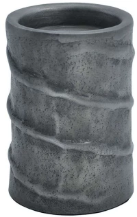Κηροπήγιο 939-124-014 12x15cm Grey Αλουμίνιο