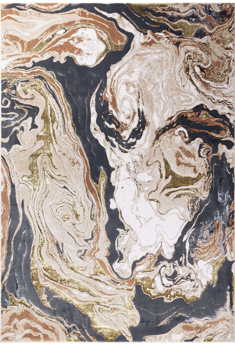 Χαλί Aurora AU08 Marble Beige-Black Asiatic London 80X150cm