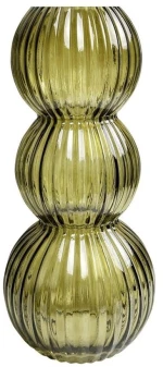 Βάζο 00.03.32504 Φ14,5x32,5cm Green Γυαλί