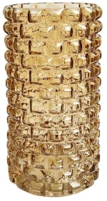Βάζο 00.03.32509 Φ13x24,5cm Honey Γυαλί