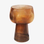 Βάζο 00.03.32514 Φ14,5x21,5cm Honey Γυαλί