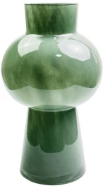 Βάζο 00.03.32538 Φ17,5x30cm Green Γυαλί