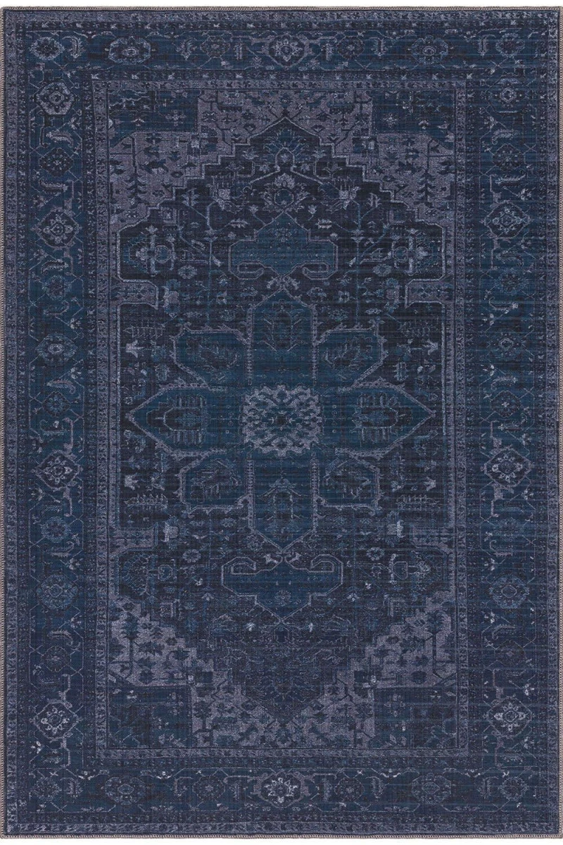 Χαλί Kaya KY15 Sara Blue-Grey  Asiatic London 200X290cm