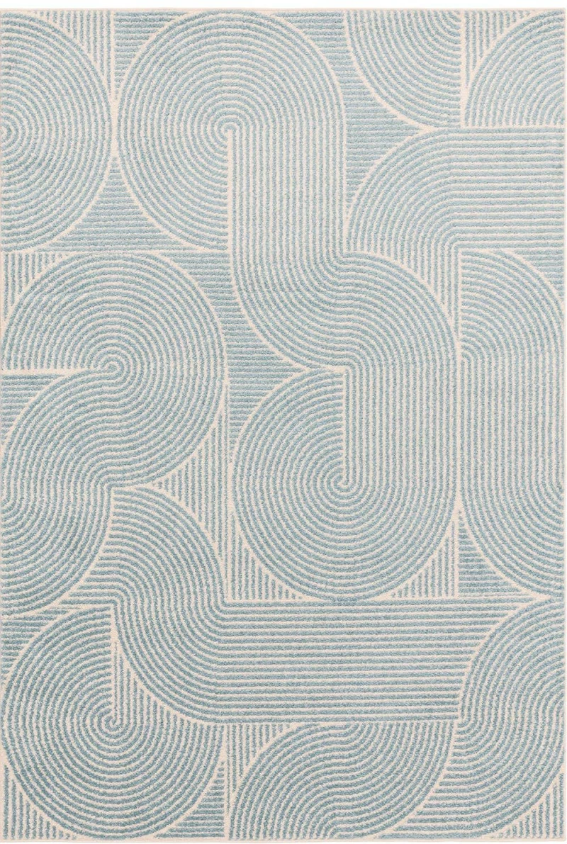 Χαλί Muse MU02 Swirl Blue Asiatic London 200X290cm