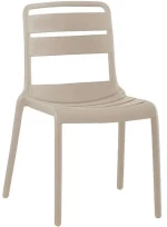 Καρέκλα Serenata Ε3806,2W 45x58x81cm Cappuccino