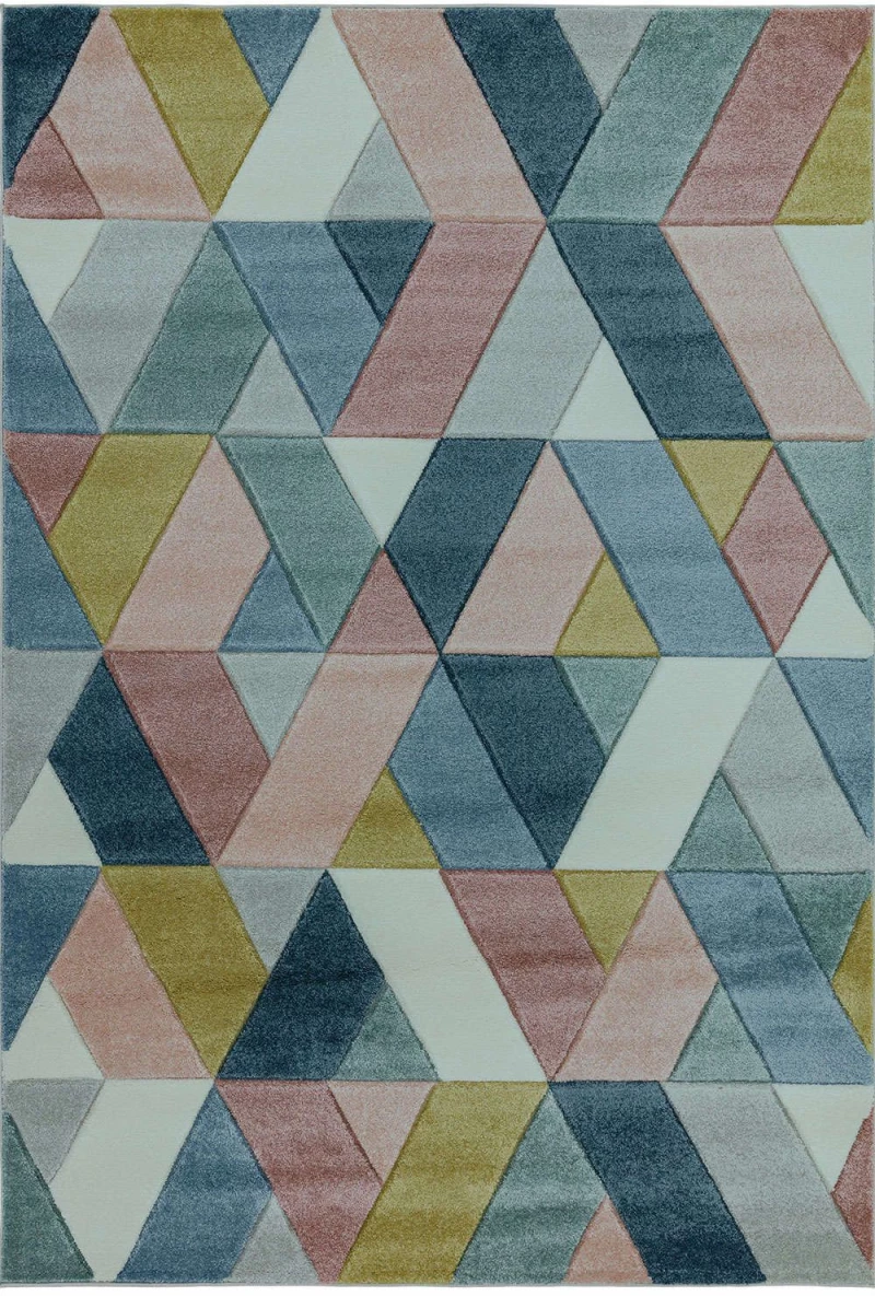 Χαλί Sketch SK02 Rhombus Multi Asiatic London 120X170cm