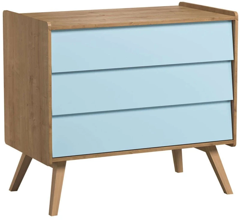 Συρταριέρα 3D Vintage 162080399 100x58,5x90cm Natural-Blue