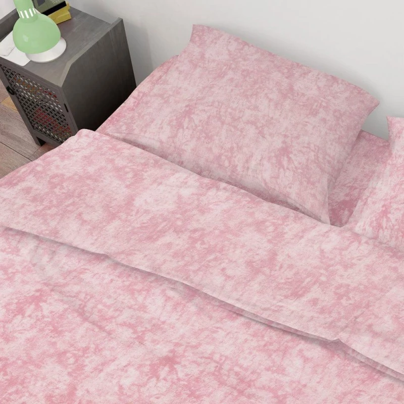 Σεντόνι Premium Shadow 617 Pink DimCol Υπέρδιπλο 240x270cm 100% Βαμβάκι