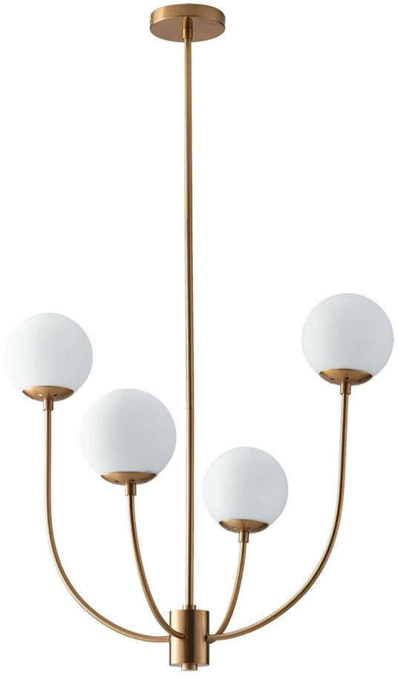 Φωτιστικό Οροφής I-Themys-U4 Brass Luce Ambiente Design Μέταλλο,Γυαλί
